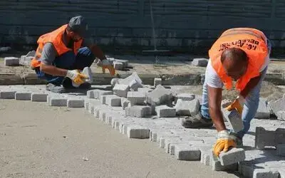 Atakum’da yol çalışmaları devam ediyor
