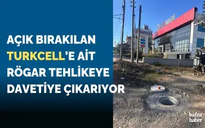 Açık Bırakılan Rögar Tehlikeye Davetiye Çıkarıyor!