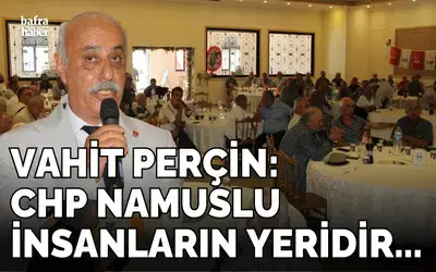 Vahit Perçin Delegeler İle Bir Araya Geldi