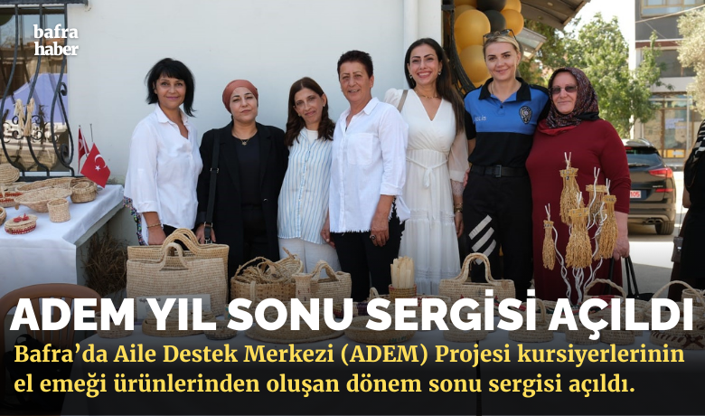 ADEM yıl sonu sergisi açıldı