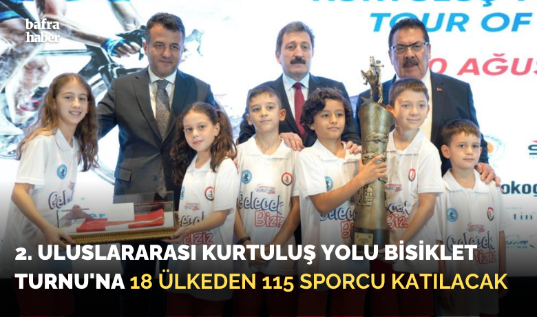 2. Uluslararası Kurtuluş Yolu BisikletTuru’na 18 ülkeden 115 sporcu katılacak - Geçen yıl ulusal çapta yapılan "Kurtuluş Yolu Bisiklet Turnuvası", bu yıl 18 farklı ülkeden 115 profesyonel sporcunun katılımıyla uluslararası boyutta yarışlara sahne olacak. Samsun’da Kurtuluş Yolu’ndan start alacak yarışlar, Amasya, Çorum, Çankırı ve Ankara’da kurucu meclis önünde son bulacak.