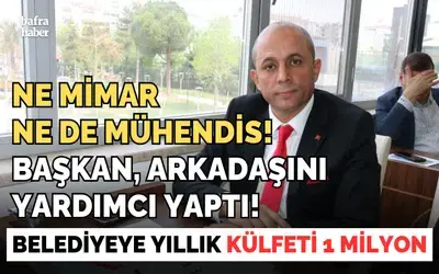 Bafra Belediye Başkanı Arkadaşını Yardımcı Yaptı