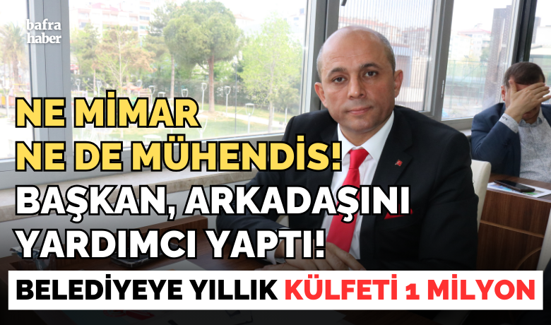 Bafra Belediye Başkanı Arkadaşını Yardımcı Yaptı - Bafra Belediye Başkanı Hamit Kılıç, meclis üyesi arkadaşını Başkan Yardımcısı olarak görevlendirdi. 