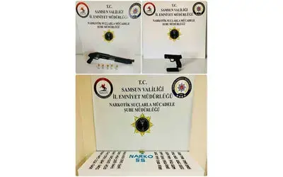 Uyuşturucu ve silah ele geçti: 1 gözaltı
