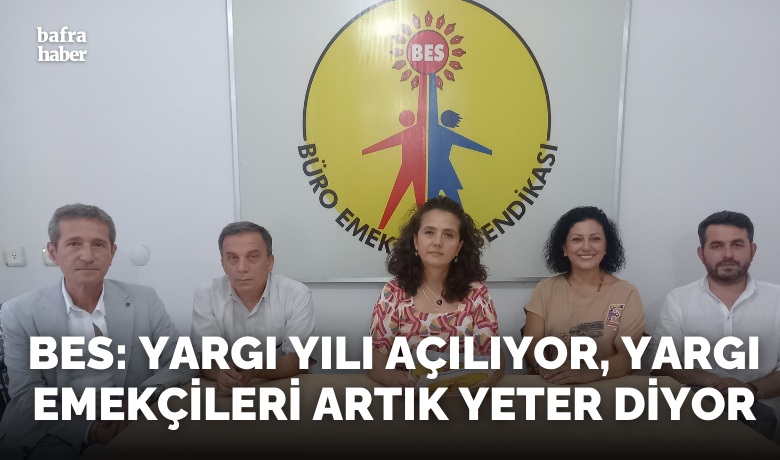 BES: Yargı Yılı AçılıyorYargı Emekçileri Artık Yeter Diyor - Büro Emekçileri Sendikası Samsun Şubesi'nden Yargı Emekçileri İçin Basın Açıklaması.