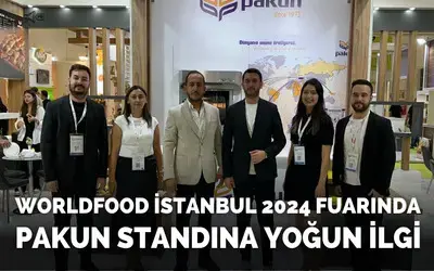 Worldfood İstanbul 2024 Fuarında Pakun Standına Yoğun İlgi