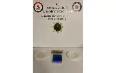Samsun’da 232,86 gram metamfetamin ele geçirildi: 1 gözaltı
