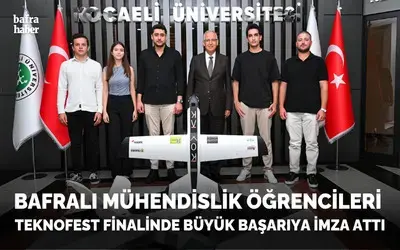 Bafralı Mühendislik Öğrencileri Teknofest Finalinde Büyük Başarıya İmza Attı