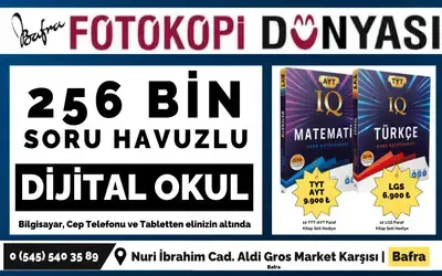 Bafra Fotokopi Dünyasında Kampanyalı Dijital Okul Setleri Satışta!
