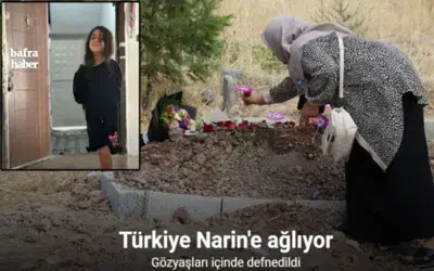 Narin’in Tabutuna Bırakılan Duvak Yürekleri Dağladı