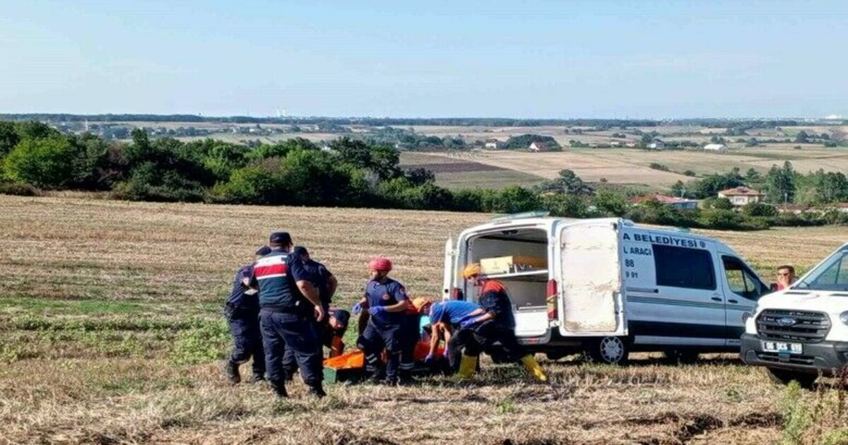 Bafra’da toprak altında kalan 2 kişinin cansız bedenleri otopsi için morga kaldırıldı