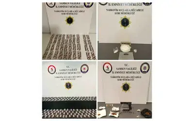Samsun’da uyuşturucu uygulaması: 36 kişi yakalandı
