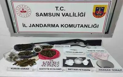Jandarmadan uyuşturucu operasyonu: 1 gözaltı
