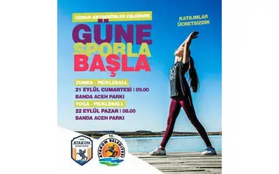 Atakum’dan ‘Güne Sporla Başla’ etkinliği
