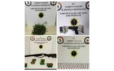 Samsun’da uyuşturucu operasyonu: 4 gözaltı
