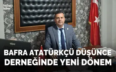 Bafra Atatürkçü Düşünce Derneğinde Yeni Dönem