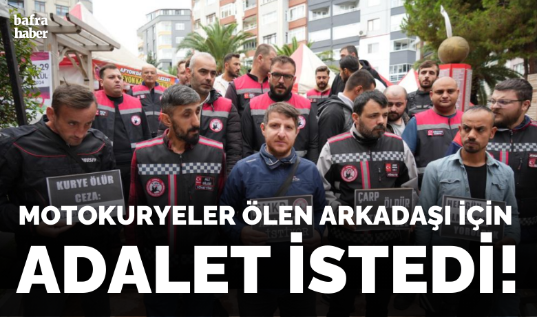 Ehliyetsiz sürücünün çarpması sonucu ölen motokuryearkadaşları için mahkeme günü ’adalet’ istediler