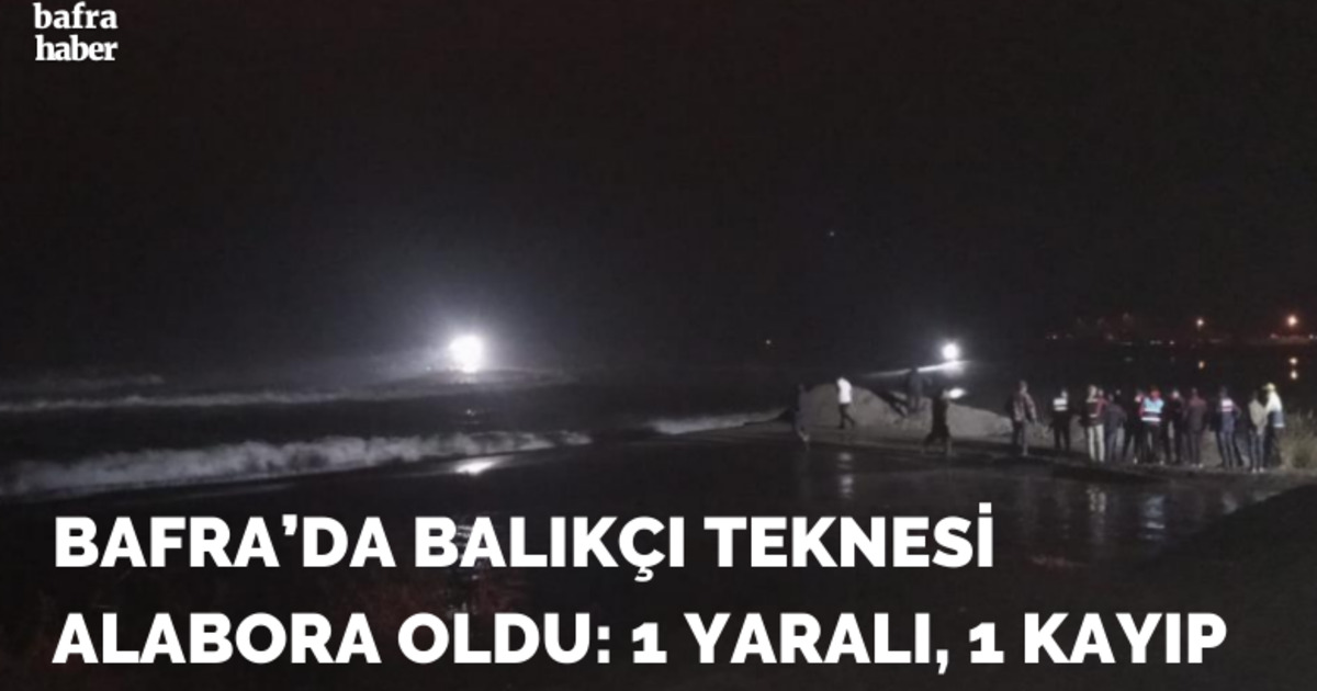 Fener Köyü Açıklarında Balıkçı Teknesi Devrildi!