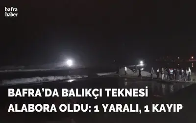 Fener Köyü Açıklarında Balıkçı Teknesi Devrildi!
