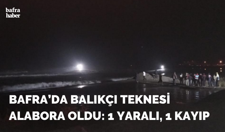 Fener Köyü Açıklarında Balıkçı Teknesi Devrildi!