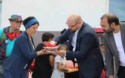 Dünya Çocuklar Günü: Atakumlu çocuklar gönüllerince eğlendi
