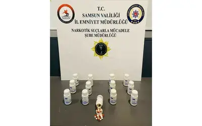 Samsun’da 703 adet uyuşturucu hapla yakalanan şahıs gözaltına alındı
