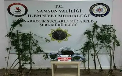 Bafra’da uyuşturucu operasyonu: 2 gözaltı