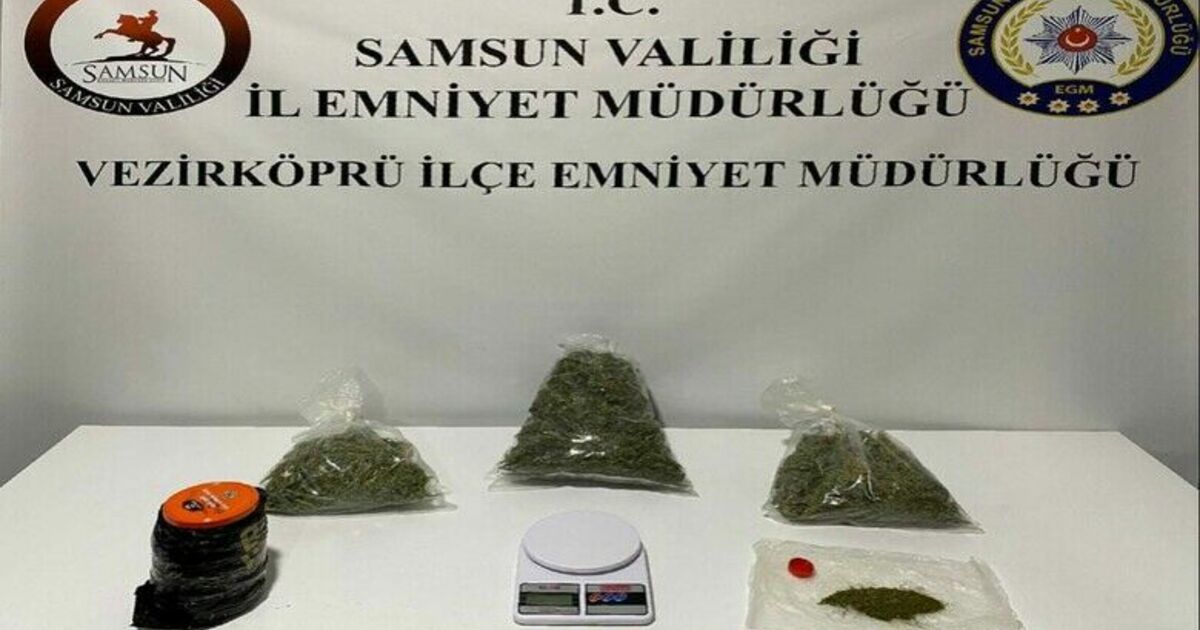 Samsun’un 4 ilçesinde uyuşturucu operasyonu: 6 gözaltı

