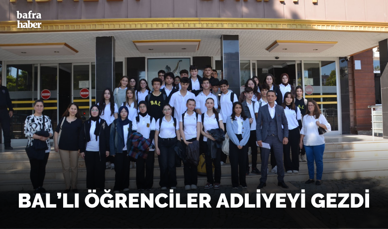 Öğrenciler adliyeyi gezdi