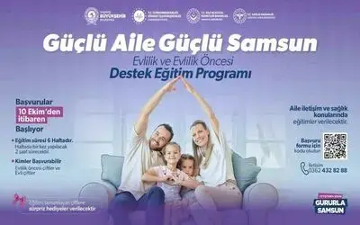“Güçlü aile, güçlü Samsun” projesi
