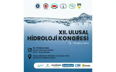 Samsun’da 12. Ulusal Hidroloji Kongresi
