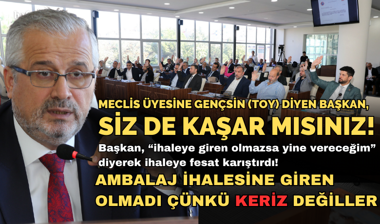 Ambalaj İhalesine Giren Olmadı Çünkü Keriz Değiller!