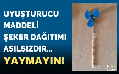 Uyuşturucu Maddeli Şeker Dağıtımı Asılsızdır