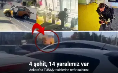 Ankara'da Tusaş Tesislerine Terör Saldırısı