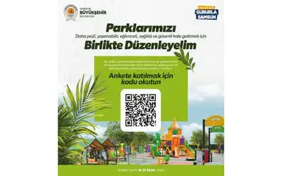 Büyükşehir’den daha yeşil ve sağlıklı Samsun için anket
