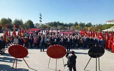 Bafra’da Cumhuriyet Yürüyüşü
