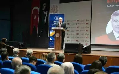 Prof. Dr. Çağlayan: “Gerileme ve çöküş sürecindeki Osmanlı Devleti yöneticileri ve aydınları için Cumhuriyet, yüzyıllık bir arayışın sonucu da denilebilir"
