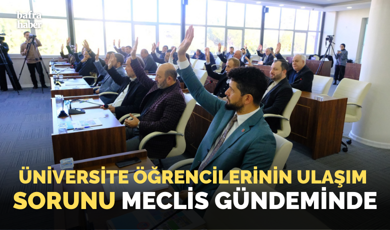 Üniversite Öğrencilerinin UlaşımSorunu Meclis Gündeminde - CHP Meclis üyesi Turgay Bayrak, Üniversite Öğrencilerinin Ulaşım Sorununu Belediye Meclisi gündemine taşıdı.
