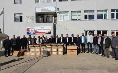Çocuklar Üşümesin Kampanyası: 300 öğrenciye bot ve mont desteği