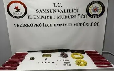 Samsun’da tarihi eser operasyonu: 1 gözaltı

