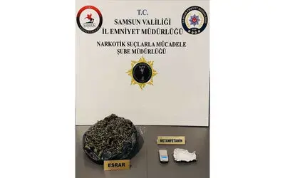 Samsun’da uyuşturucu operasyonu: 1 gözaltı
