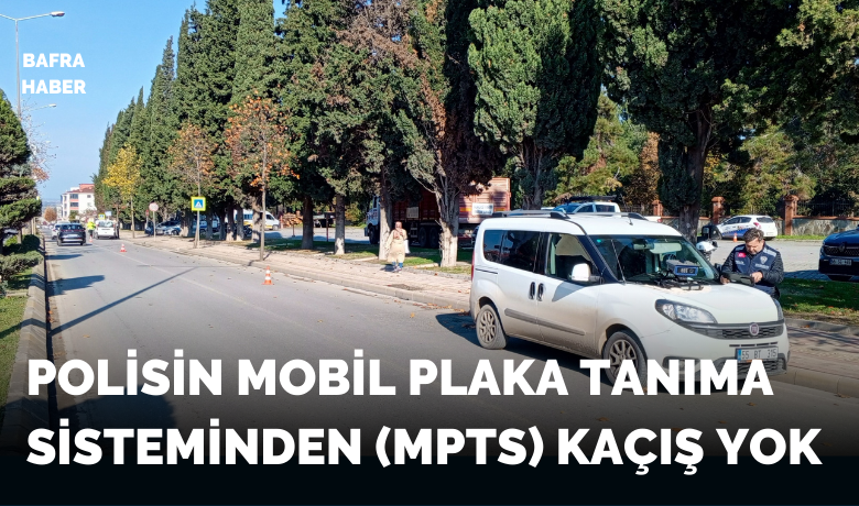 Polisin mobil plaka tanıma sisteminden kaçış yok