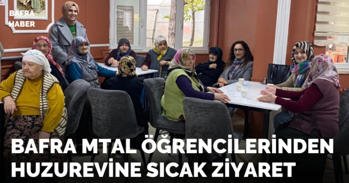 Ben Her Yerde Varım Projesi: Öğrenciler huzurevinde