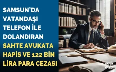 "İcralık dosyan var" diye 58 bin 800 lira dolandırana 4 yıl 2 ay hapis