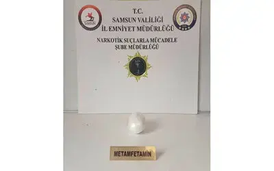 Samsun’da uyuşturucuyla yakalanan şahıs gözaltına alındı
