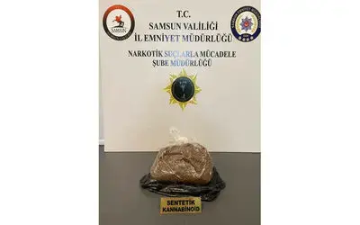 Samsun’da 575 gram bonzai ile yakalanan 2 kişi gözaltına alındı
