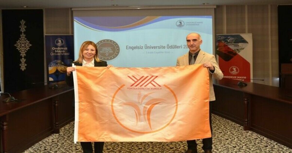 OMÜ, engelsiz eğitimdeki ’turuncu bayrak’ sayısını 18’e çıkarttı
