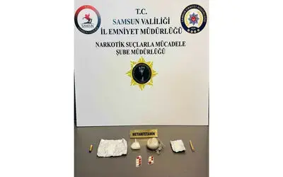 Samsun’da uyuşturucu operasyonuna 2 gözaltı
