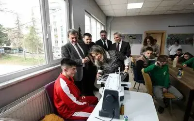 Samsun’da özel öğrencilere mesleki beceri kazandırılıyor
