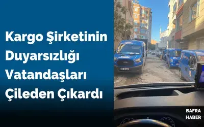 Kargo Şirketinin Duyarsızlığı Vatandaşları Çileden Çıkardı